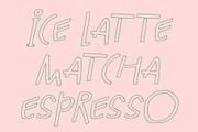 CS Miska Dashed, a Handwritten Font by Craft Supply Co. (Thumbnail 2 of 8)