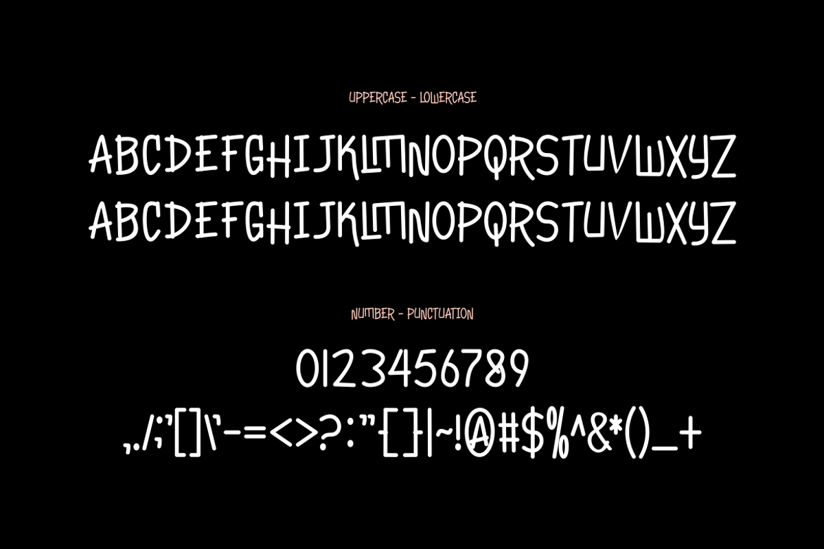 Tholmie - Font, a Handwritten Font by artchiles_design (Photo 4 of 5)