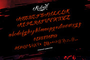 Nostrad - Tattoo Handwritten Font, a Script Font by Brightone (Thumbnail 2 of 5)