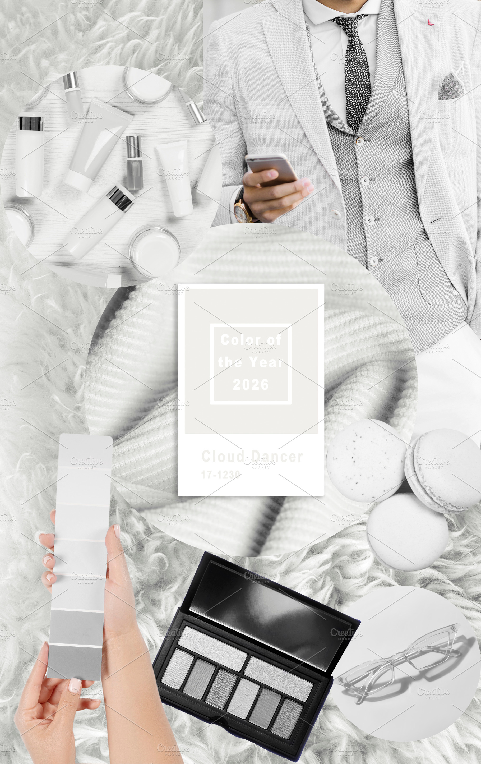 New trending PANTONE Cloud Dancer, a Beauty & Fashion Photo by Alim Yakubov