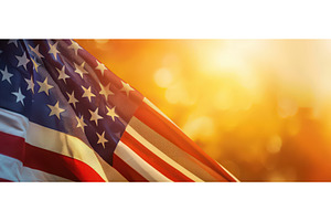 Close-up of American flag with, an Abstract Photo by piter.goskov
