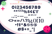 Space Quest - Kids Space Font, a Symbol Font by LoneArmy (Thumbnail 6 of 6)