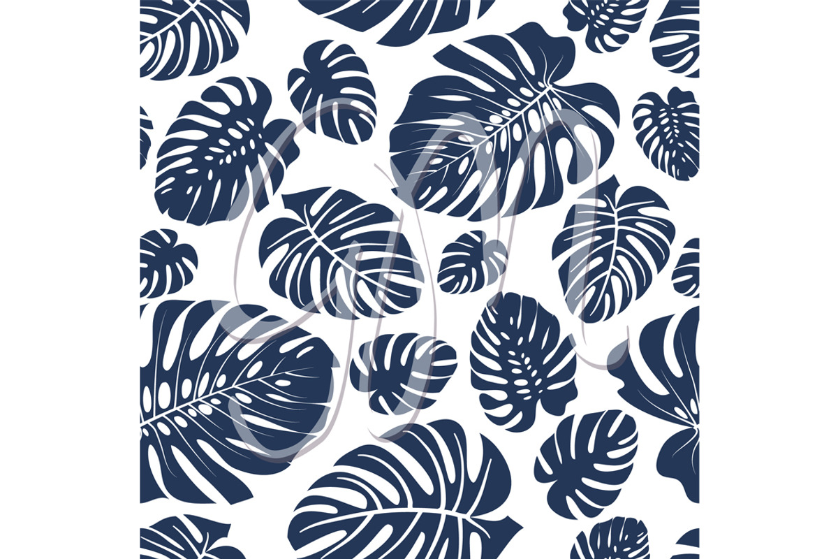 Tropical Leaves Seamless patterns, an Illustration by GraphicMarket (Photo 3 of 5)