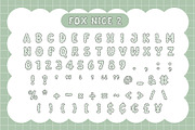 Fox Nice 4 Color Font Style, a Font by Fox7 By Rattana (Thumbnail 7 of 10)