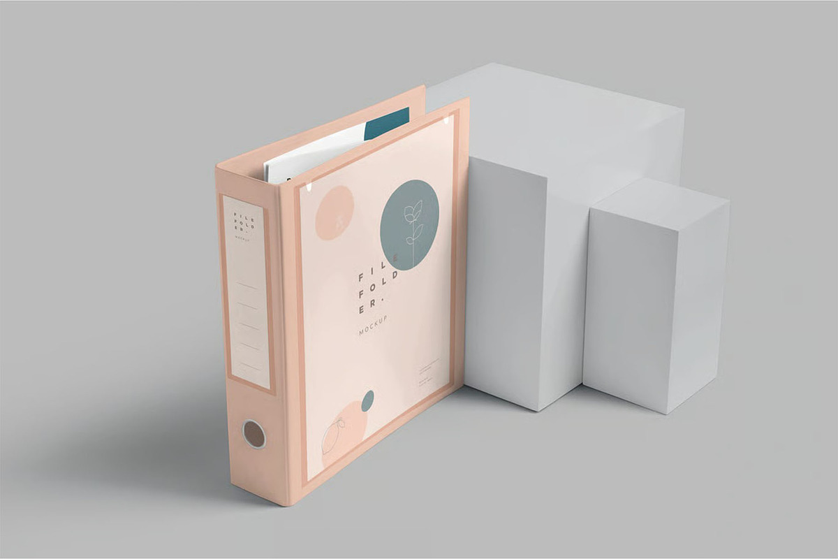 Folder Mockup, an Advertising Mockup by megostudi0 (Photo 3 of 7)