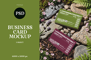 Business card Mockup