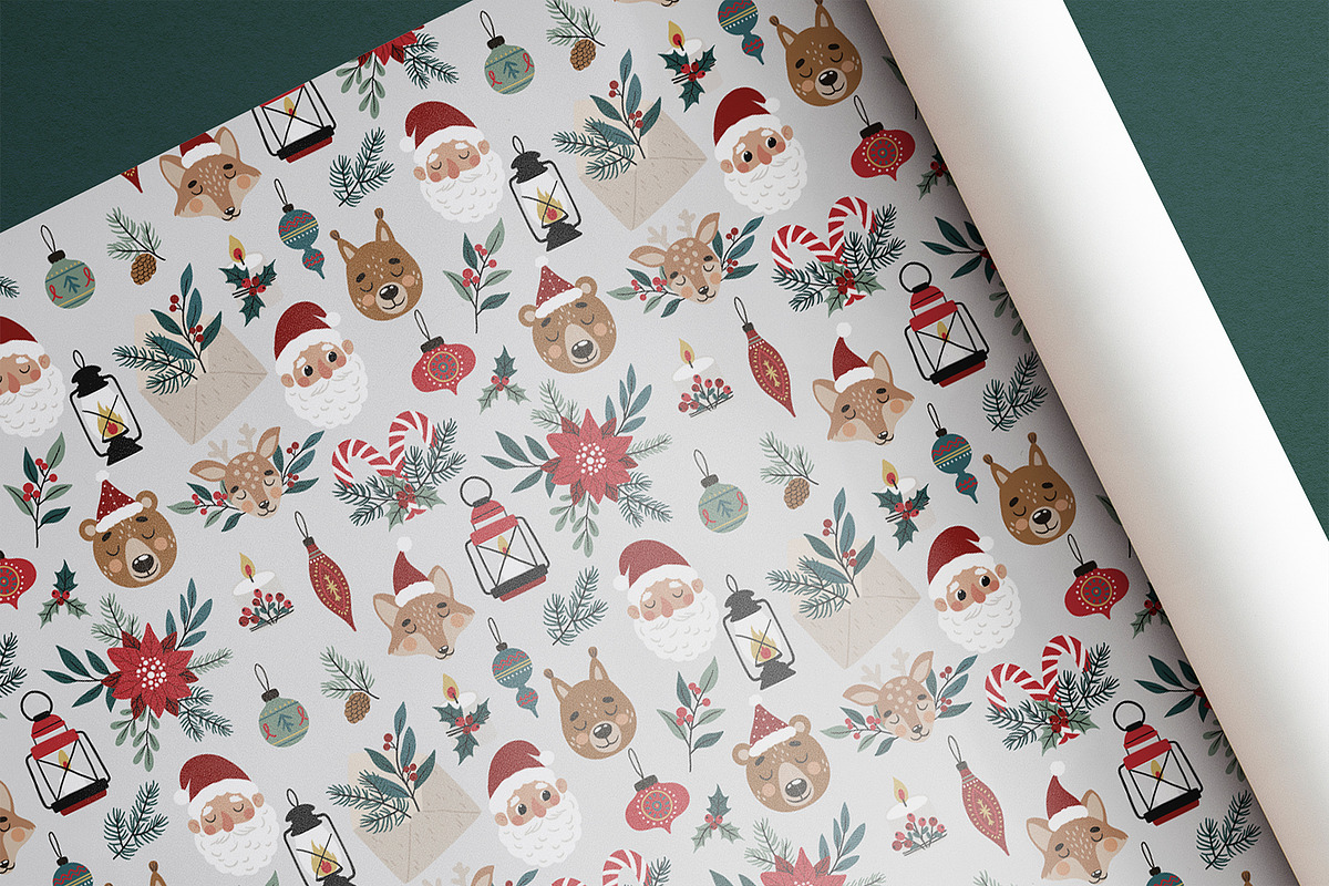 Santa & Nutcracker Christmas Clipart, a Decorative Illustration by Jenny Quince (Photo 11 of 12)