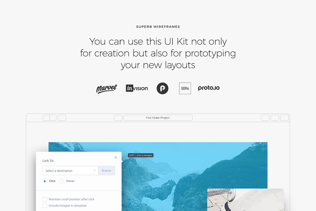 First Order UI/UX Tool, a Templates & Theme by Craftwork