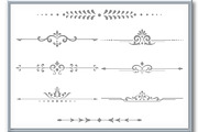 Vintage set. Floral elements for, a Decorative Illustration by RODINA (Thumbnail 2 of 3)