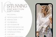 GOLD Senior Photography Client Guide, a Magazine Template by Signature Edits (Thumbnail 2 of 11)