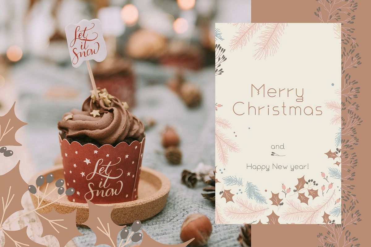 Christmas Watercolor Design, an Object Graphic by Folkheart (Photo 10 of 14)