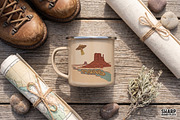 MOAB Utah Vintage Desert Ufo Alien, an Object Graphic by SharpMarketplace (Thumbnail 4 of 5)