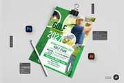 Golf Tournament Flyer Template, a Flyer Template by Aam360 (Thumbnail 3 of 3)