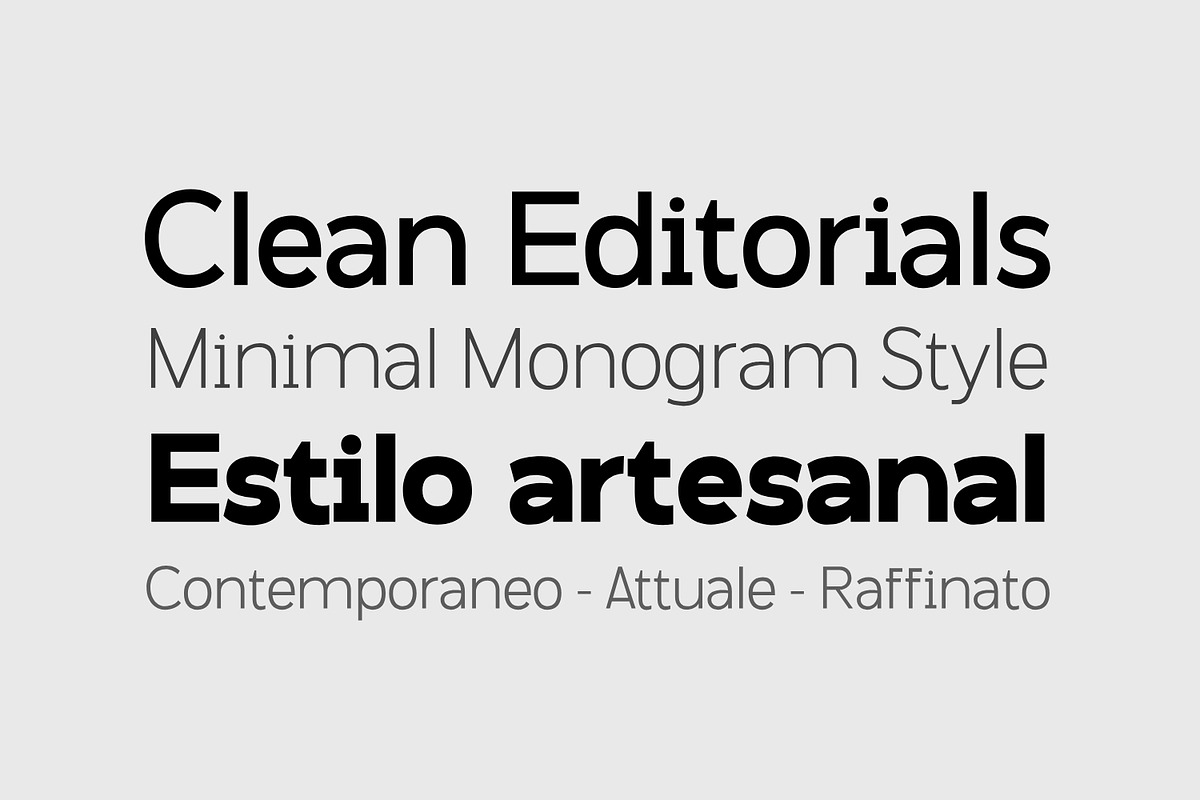 Mofiné - Modern Contemporary Family, a Font by Matsero (Photo 3 of 11)