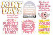 50% Mint Dayz Retro Rounded Display, a Sans Serif Font by Four Lines Std. (Thumbnail 11 of 11)