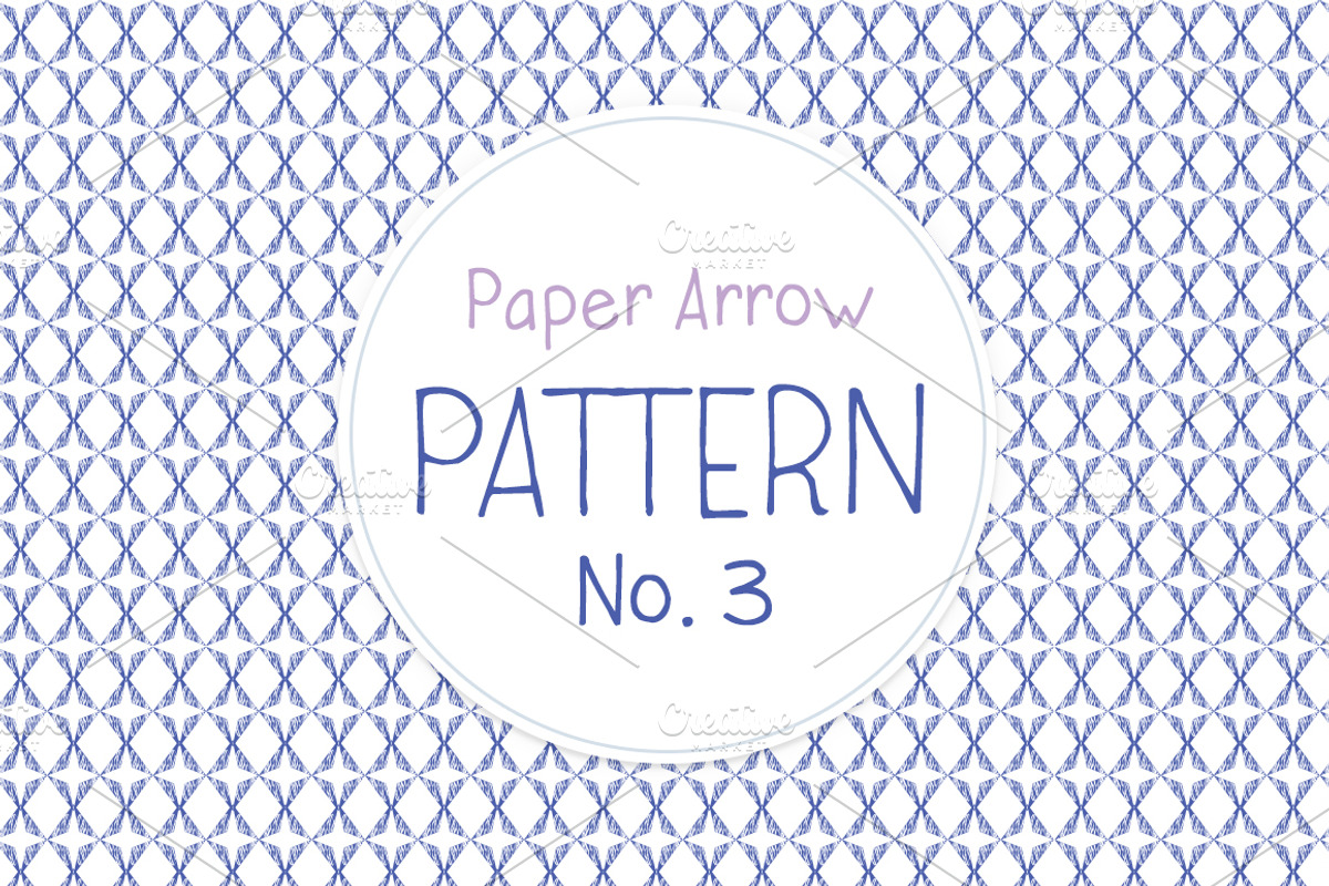 Paper Arrow Patterns, a Pattern Graphic by MoLa
