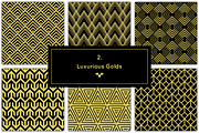 Art Deco Patterns, Vol 2, a Pattern Graphic by HMJS Designs (Thumbnail 6 of 8)