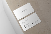 Simple Business Card Template, a Business Card Template by Saman Osama (Thumbnail 2 of 4)