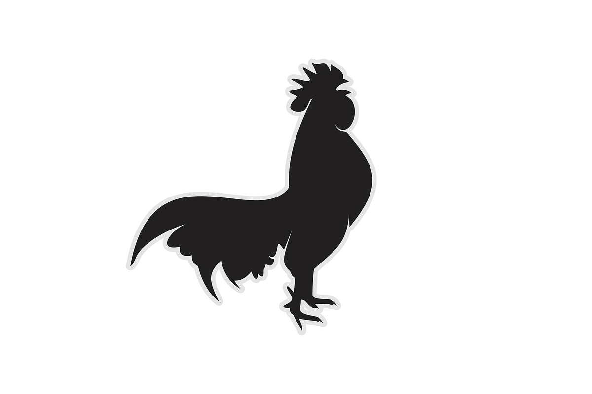 Rooster Crowing Logo, a Branding & Logo Template by Atlantis X Nurman Arbai (Photo 2 of 2)