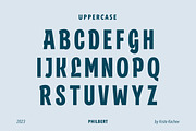 Philbert - Modern Script Font, a Script Font by Kochev Type (Thumbnail 4 of 12)