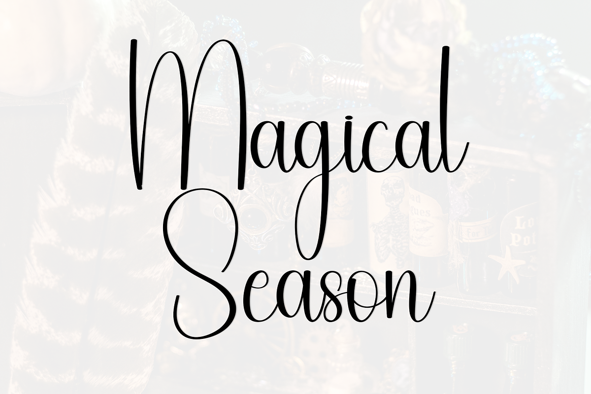 Worthy Magical, a Handwritten Font by InermediaSTUDIO (Photo 7 of 8)