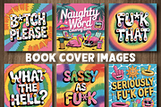Naughty Swear Word Coloring Book, an Education Illustration by Design Station (Thumbnail 3 of 5)