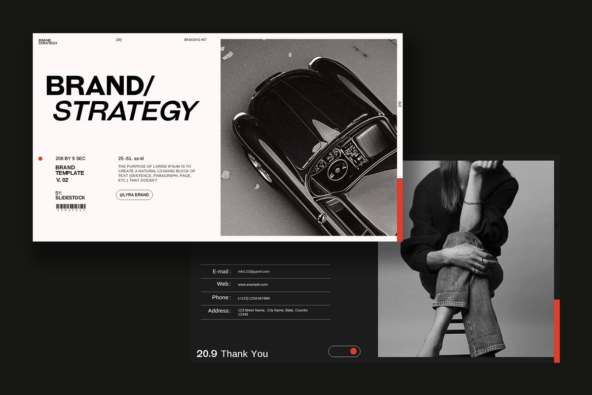 Brand Strategy Template, a Presentation Template by slidestock55 (Photo 16 of 16)
