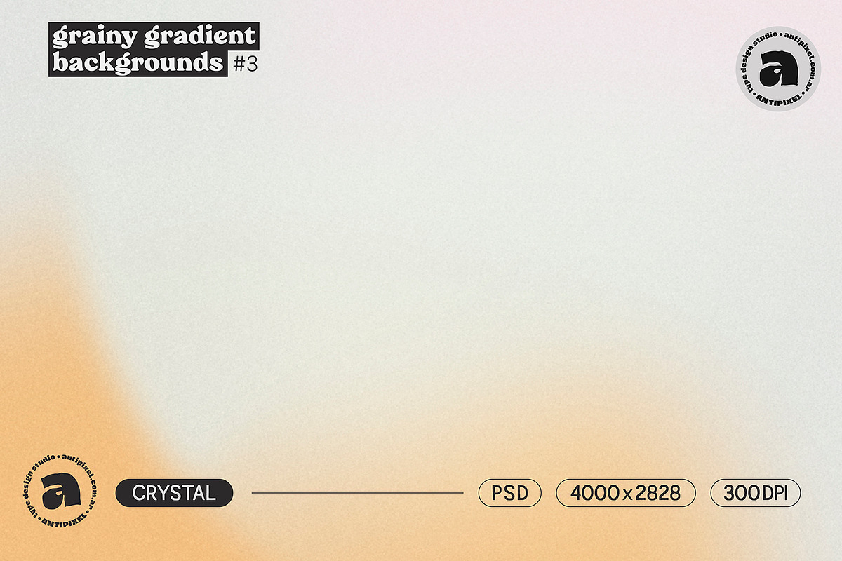 Grainy Gradient Backgrounds #3, a Texture Graphic by Antipixel Type Studio (Photo 6 of 12)