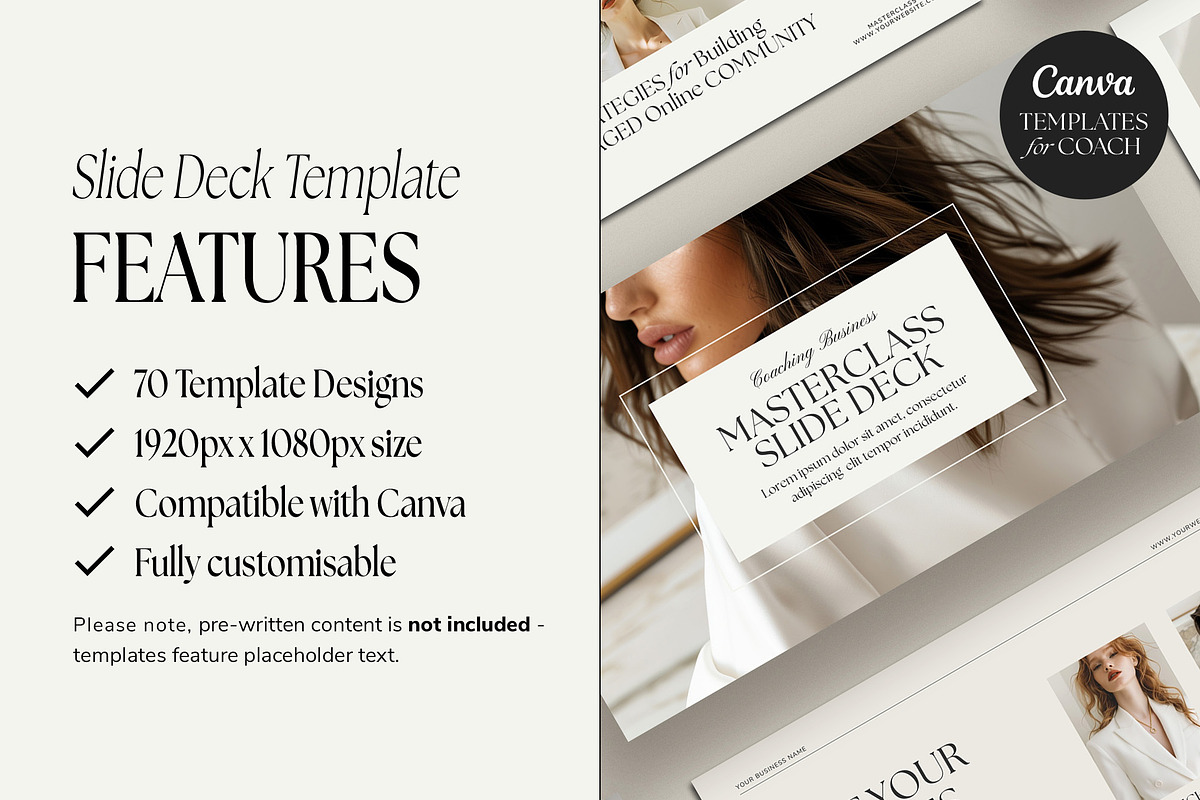 Life Coach Presentation Slide Deck, a Presentation Template by Studio Loire (Photo 2 of 10)
