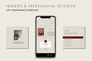 EPOQUE Aesthetic Canva Templates, a Social Media Template by Studio Suvelle (Thumbnail 3 of 11)