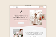 Squarespace Template: Good Vibes, a Squarespace Template by Applet Studio (Thumbnail 2 of 5)