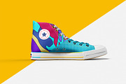 Sneakers Shoes Mockup - 9 views, a Packaging Mockup by Illusiongraphic (Thumbnail 11 of 28)