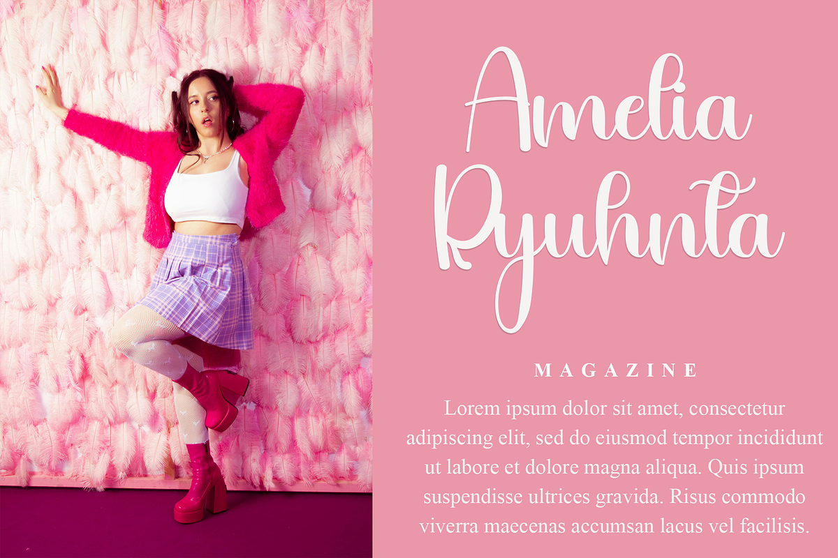 Barbiedol, a Handwritten Font by FreshTypeINK (Photo 2 of 8)