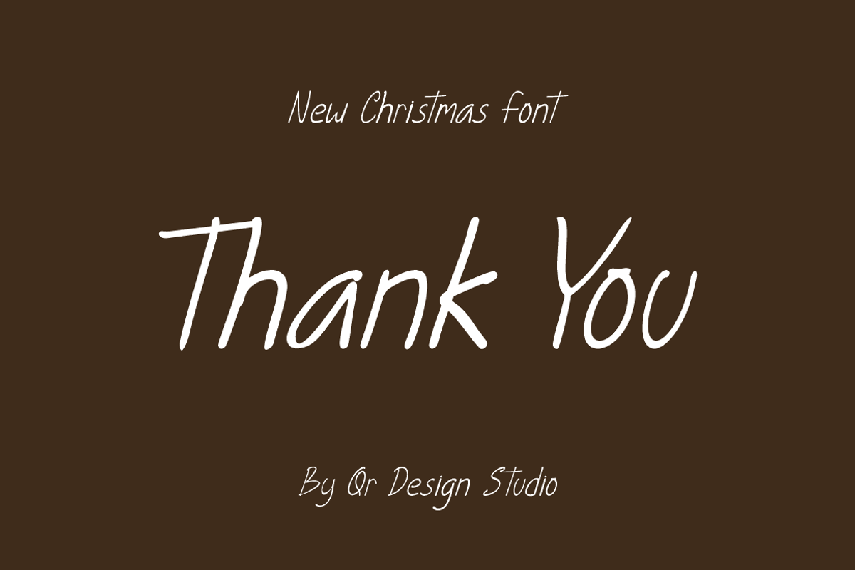 Christtrend Sweet Font, a Handwritten Font by QR Design Studio (Photo 6 of 6)