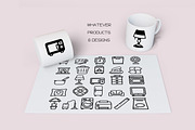 Household Alphabet - Dingbat Font, a Symbol Font by WADLEN (Thumbnail 6 of 7)