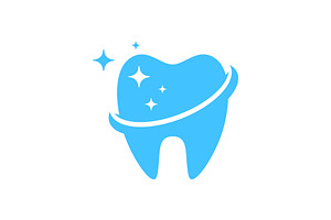 tooth dental care clean logo, a Branding & Logo Template by devastd