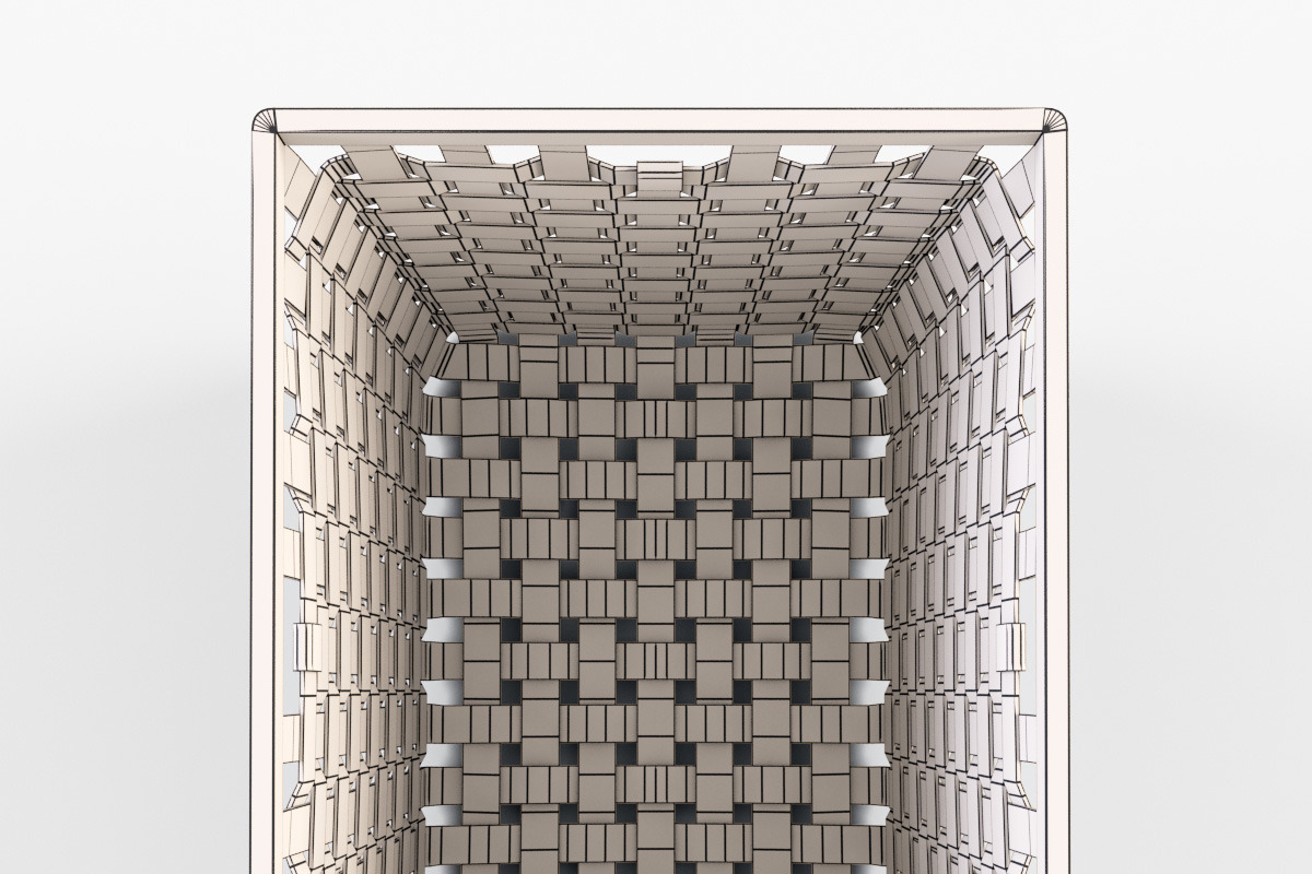 Wicker Basket Ikea Knarra 2 Black, an Object 3D Model by Markelos (Photo 9 of 10)