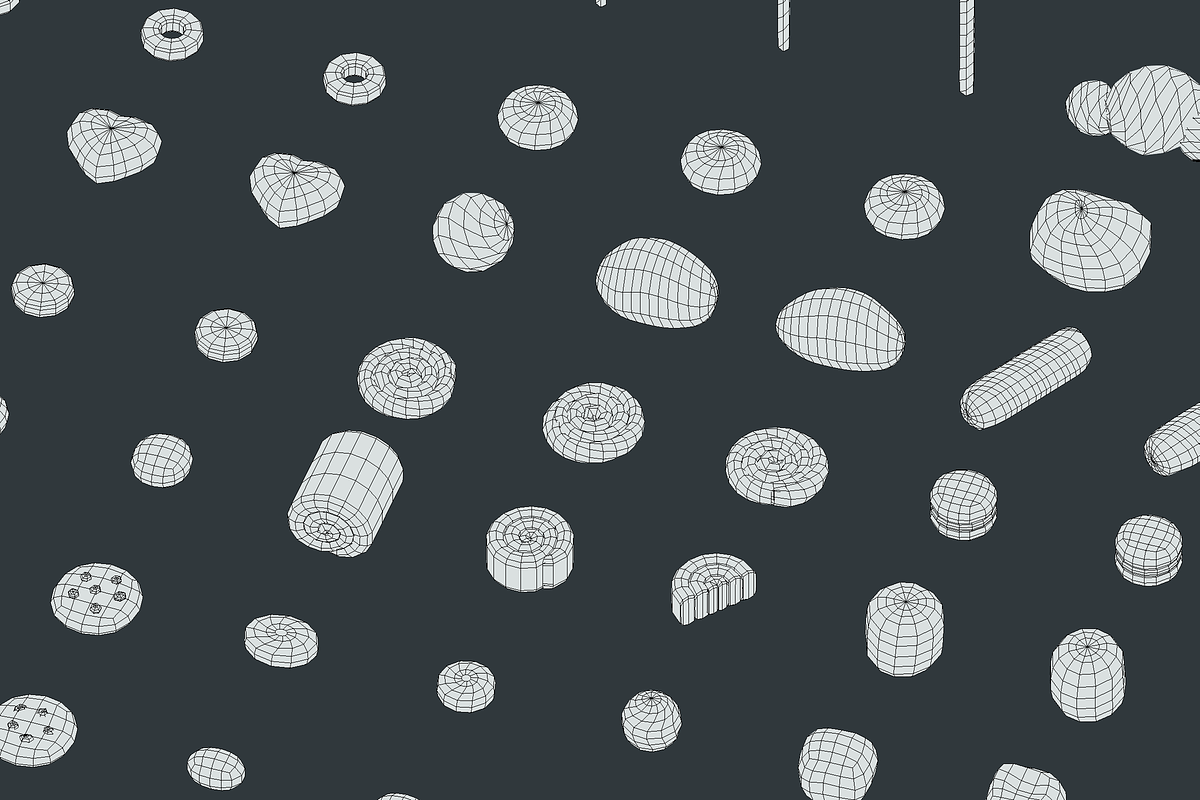 Candy Land - Animation Asset, an Environmental 3D Model by Polydactyl (Photo 24 of 36)