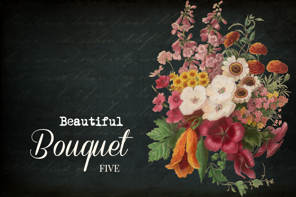 Vintage Bouquet Image 5, a Graphic by Digital Vintage