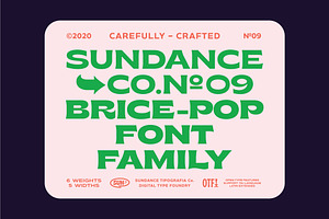 65% OFF Brice Font Family