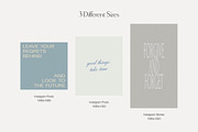 Instagram Quotes Posts Stories PS, a Social Media Template by Love Radiation Studio (Thumbnail 11 of 19)