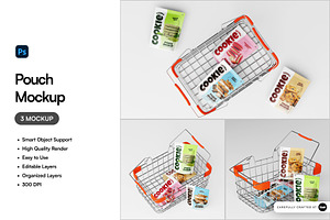 Pouch Mockup, a Product Mockup by SLAB! Design