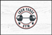 10 Power Gym Logo Badge Bundle, a Sport Illustration by Artivon (Thumbnail 1 of 10)