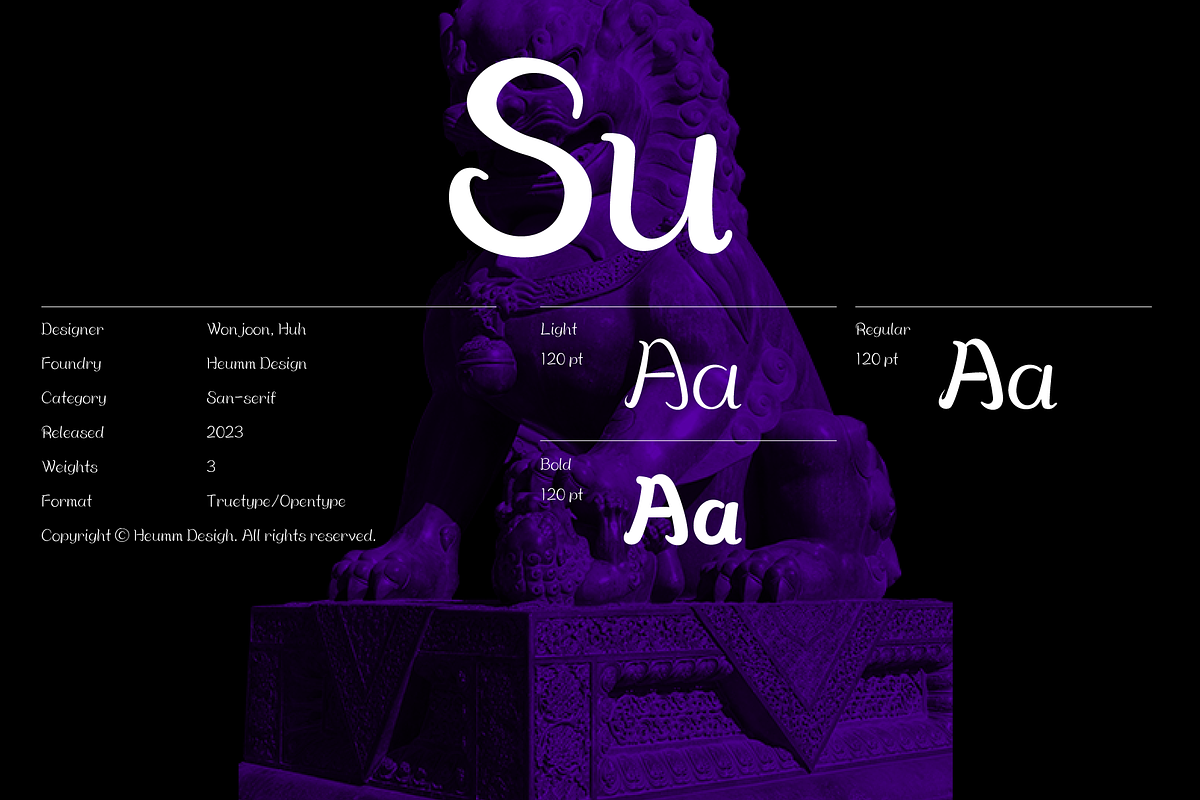 HU Suryeo / 20% OFF, a Handwritten Font by heummdesign (Photo 6 of 6)