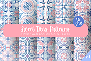 Sweet tiles Patterns, a Pattern Graphic by AkiraVilla (Thumbnail 1 of 6)