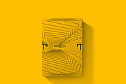 Optical Illusion Text Poster Bundle, a Poster Template by NJ Himel (Thumbnail 4 of 16)