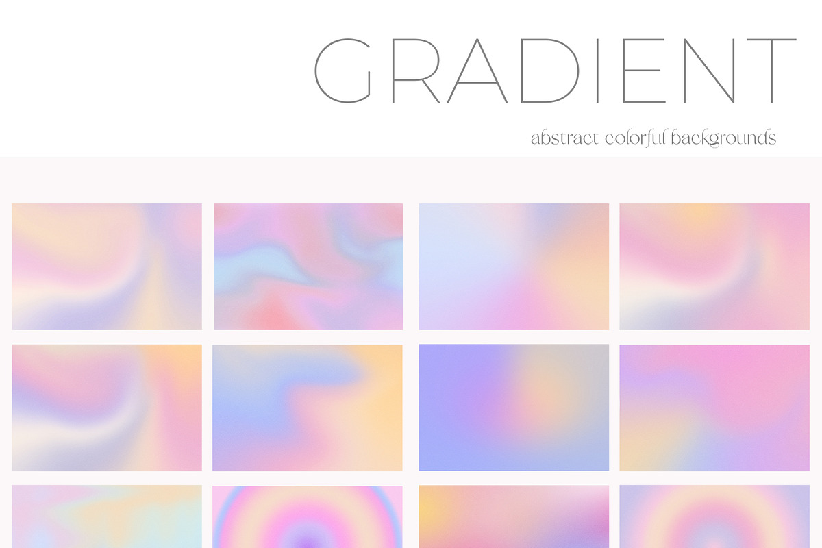 Abstract Grainy Gradient Backgrounds, a Texture Graphic by Vintage Digital Textures (Photo 13 of 16)
