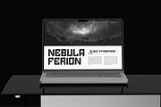 Ebyon || Modern Futuristic Display, a Sans Serif Font by Ermedia Studio (Thumbnail 7 of 10)