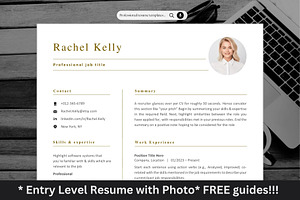 Resume/CV Template for executives, a Resume Template by The Career Lab