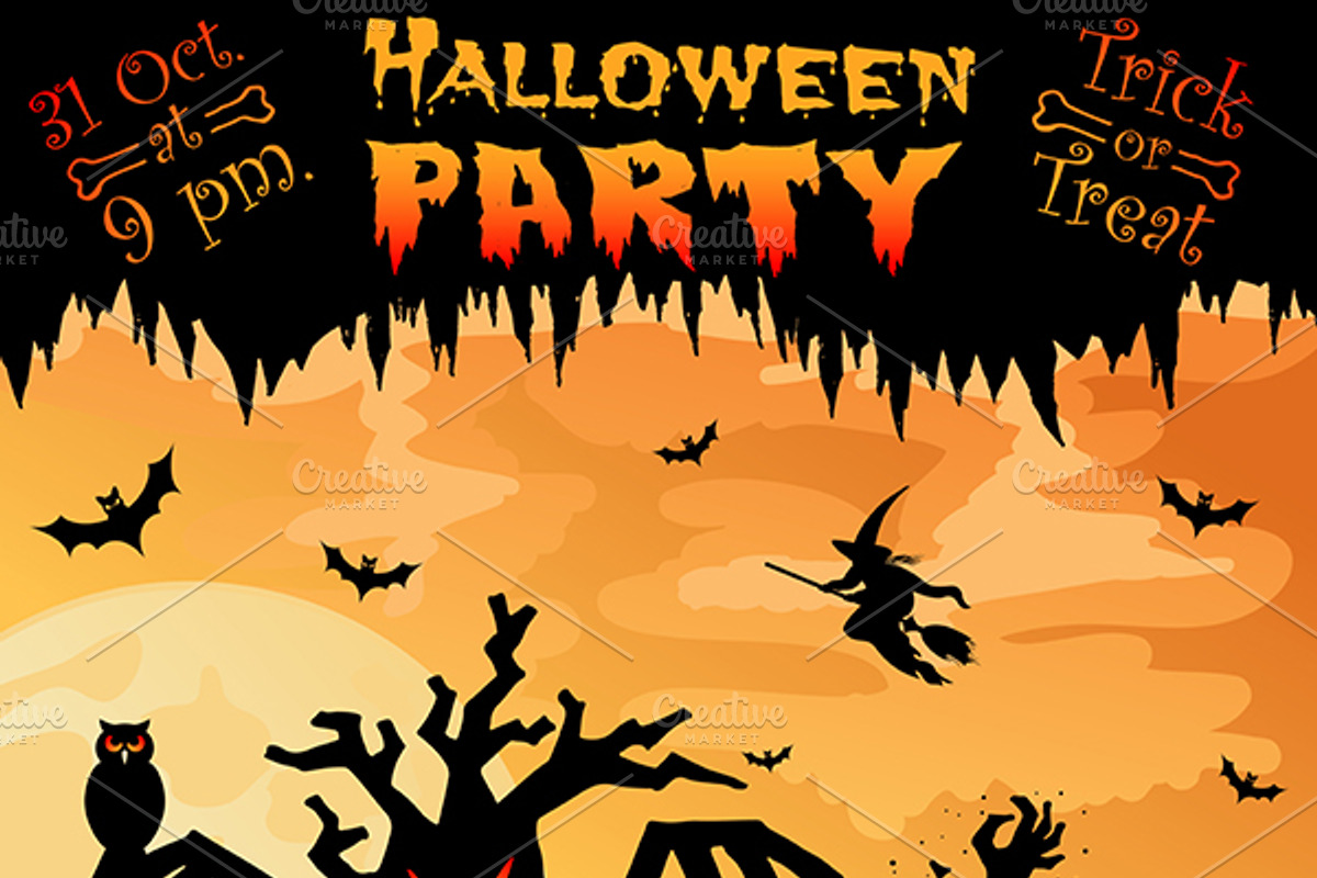 Halloween Posters, an Illustration by TAlex (Photo 5 of 6)